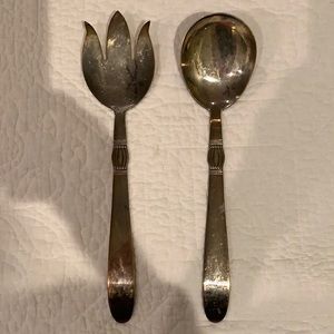 Masterpiece Silverplate Fork &Spoon Serving Pieces